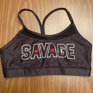 Size M Savage Barbell Sports Bra
